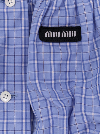 Striped cotton top thumbnail