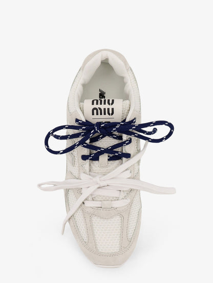 New Balance X Miu Miu 530 SL Suede and Mesh Sneakers thumbnail