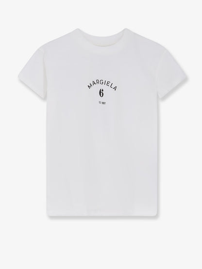T-shirt in cotone con stampa Logo thumbnail