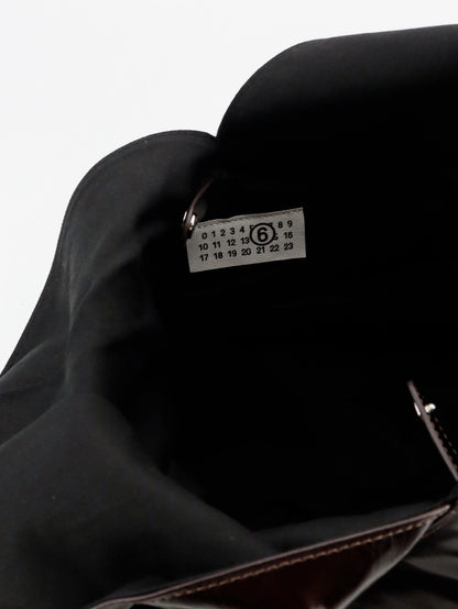 Japanese shiny leather shoulder bag thumbnail