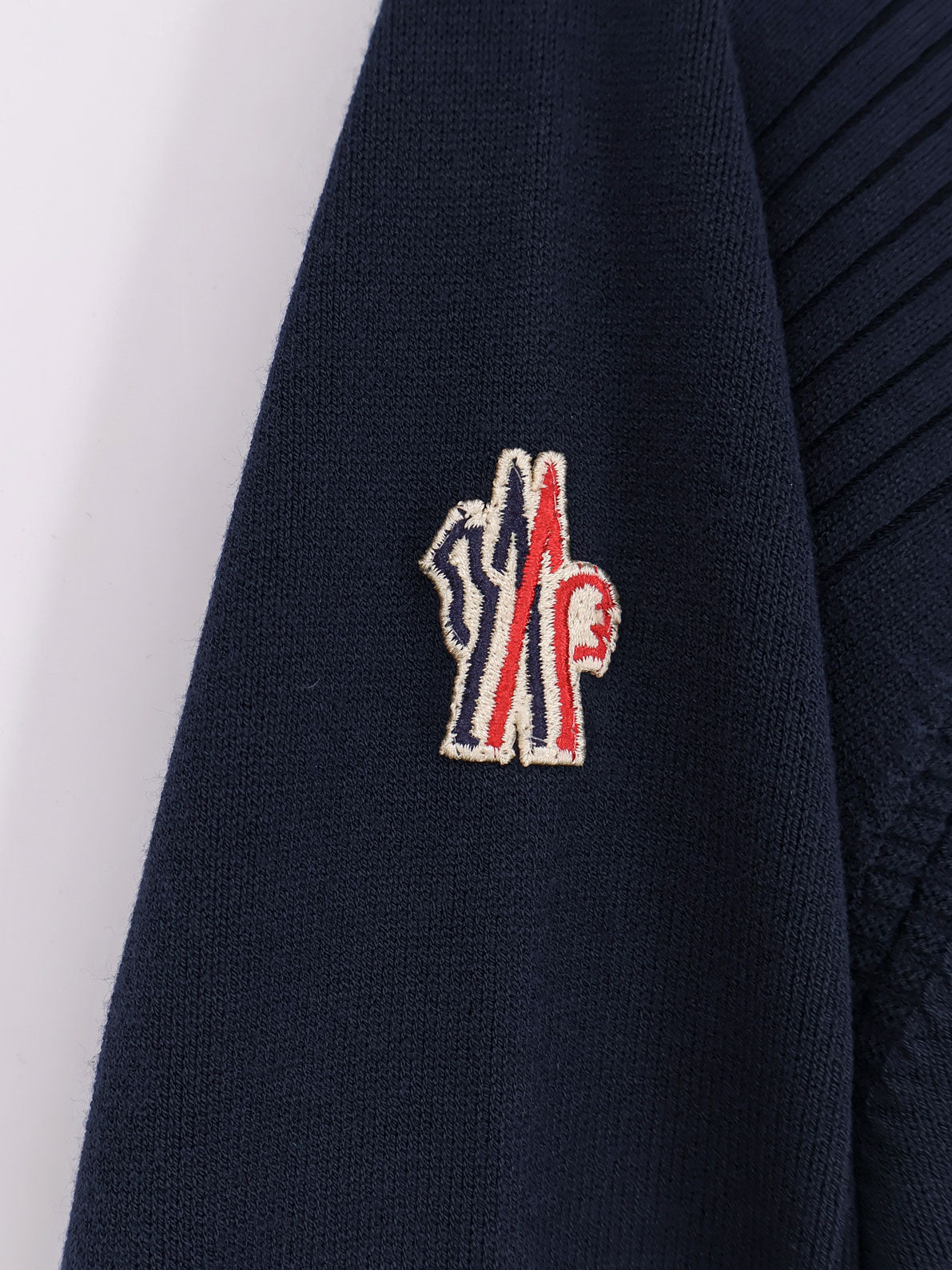 Padded stretch viscose blend cardigan