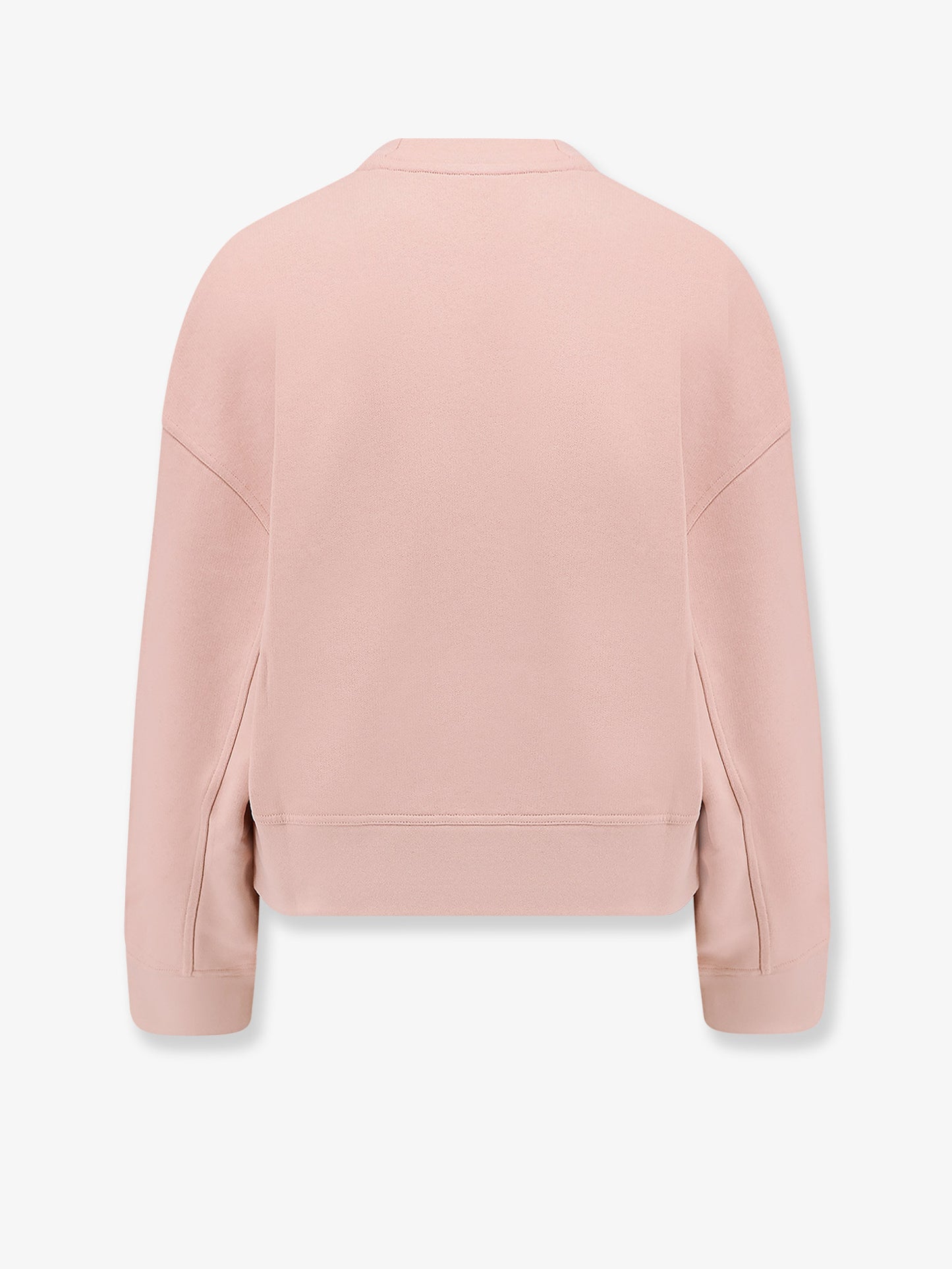 Cotton sweatshirt with Logo patch