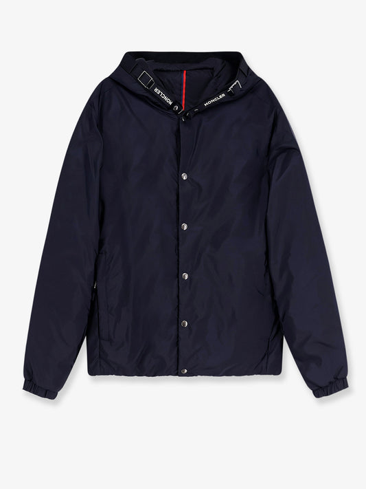 Trestraou down jacket with grosgrain profiles