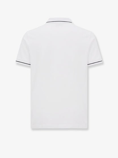 Cotton polo shirt with Logo patch thumbnail