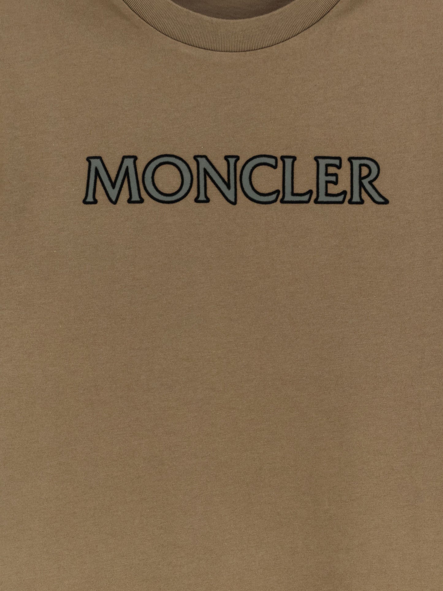 Cotton T-shirt with front logo