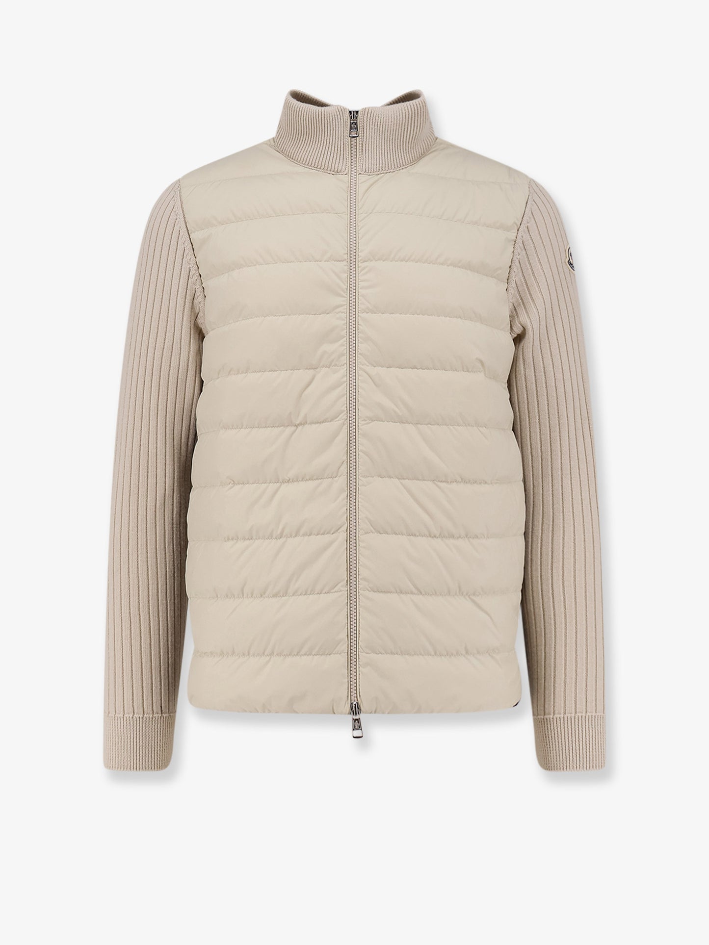 Wool blend padded jacket