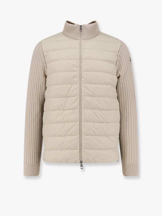 Wool blend padded jacket