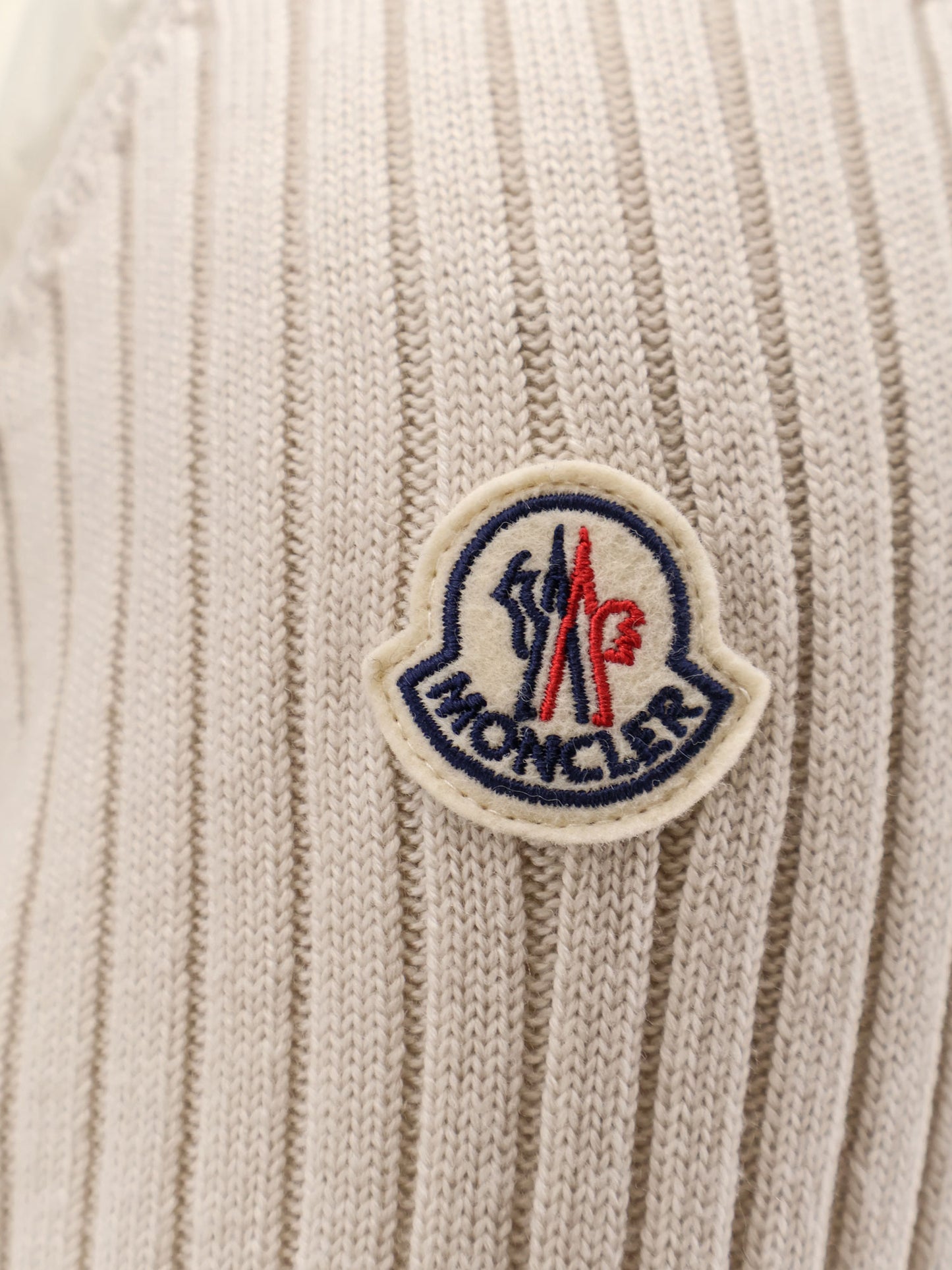 Wool blend padded jacket