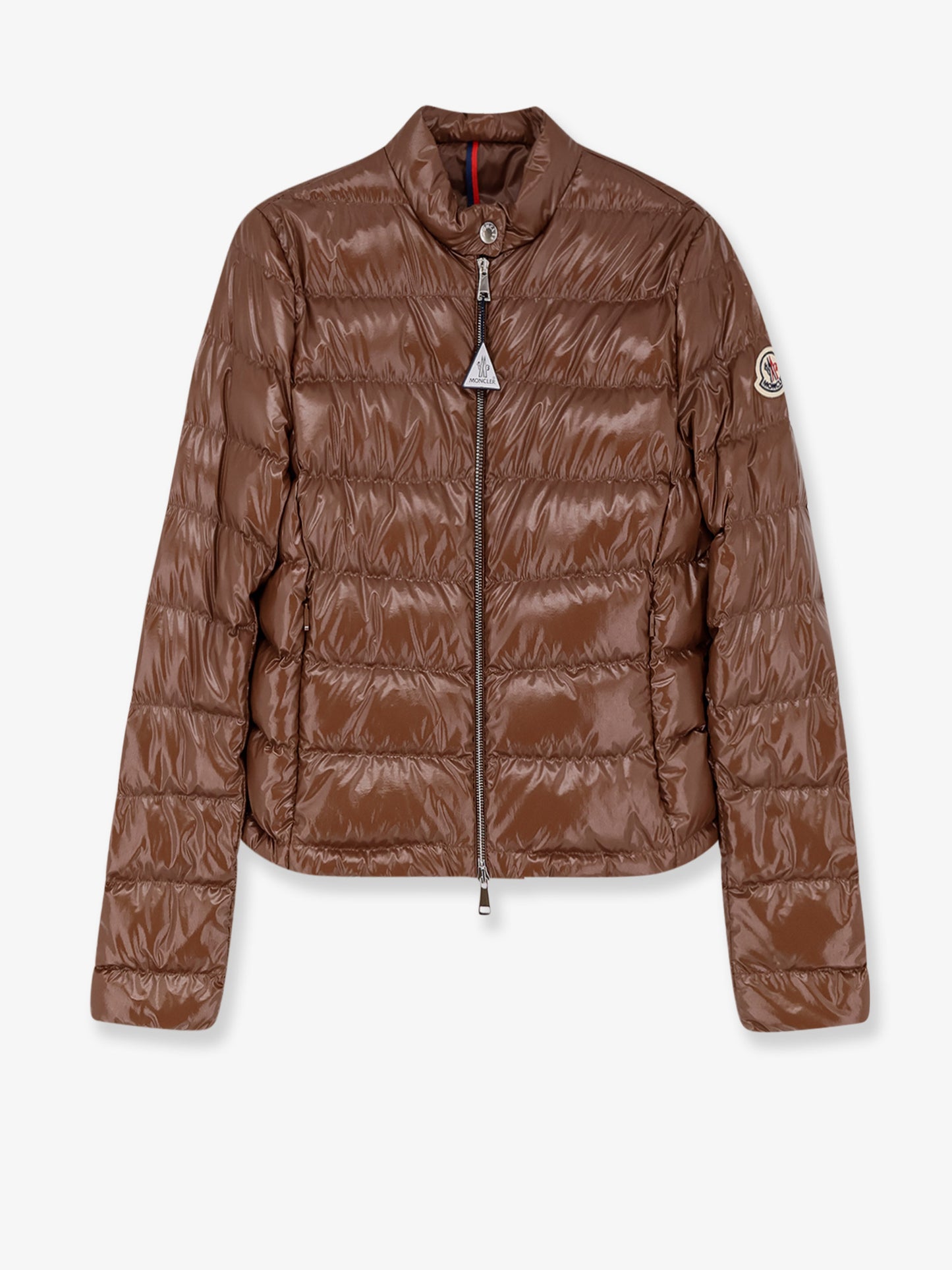 Papillon down jacket with Logo patch