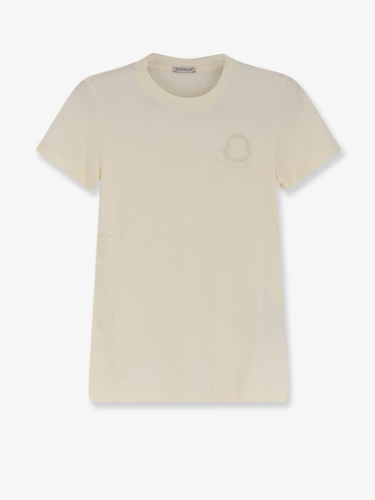 Cotton T-shirt with flocked logo on the front thumbnail