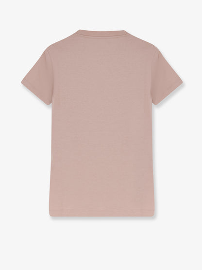 Cotton T-shirt with flocked logo on the front thumbnail