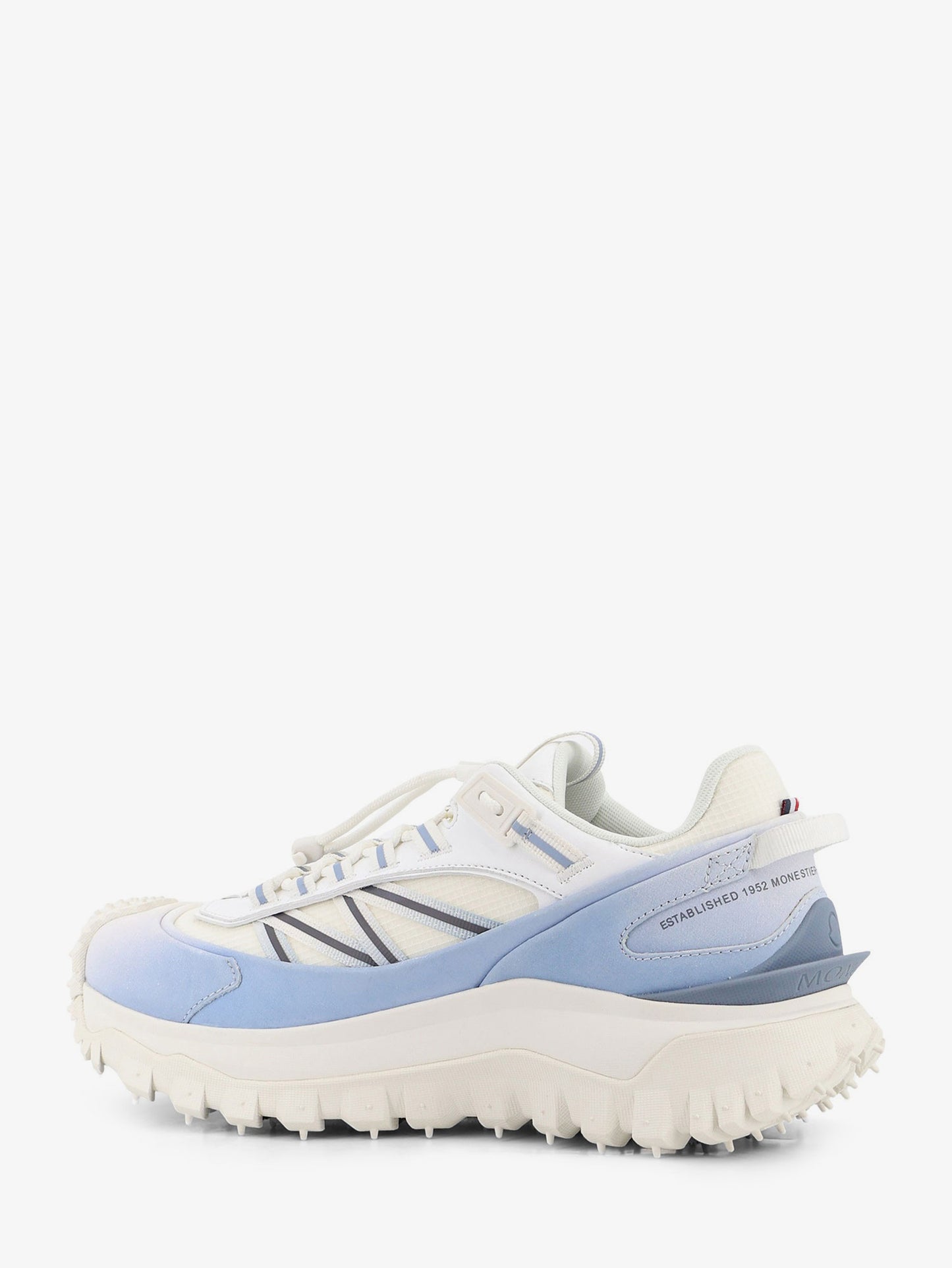 Trailgrip sneakers in technical fabric and mesh with side lettering logo