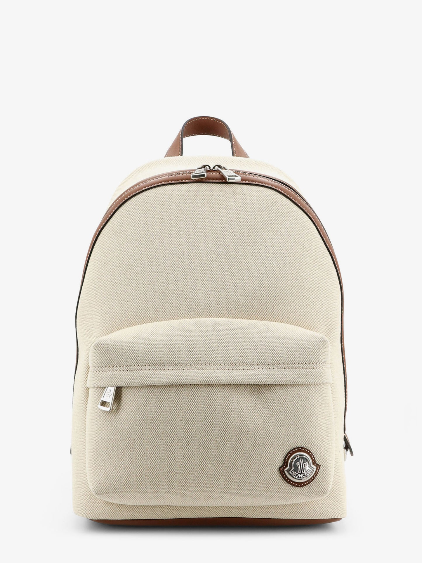 Carlo canvas backpack with embossed Moncler logo