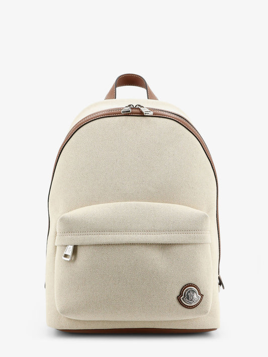 Carlo canvas backpack with embossed Moncler logo