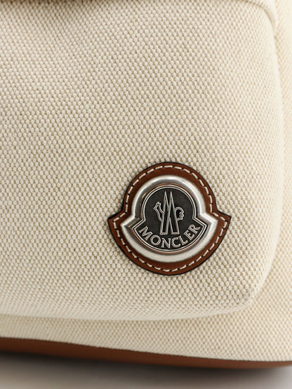 Carlo canvas backpack with embossed Moncler logo thumbnail