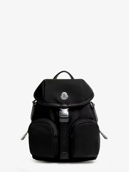 Trick nylon crossbody bag with logo patch on the front thumbnail