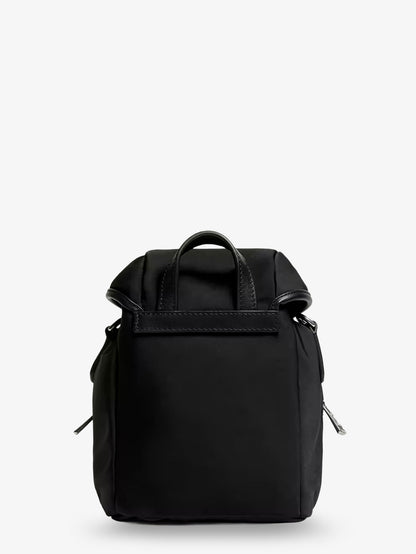 Trick nylon crossbody bag with logo patch on the front thumbnail