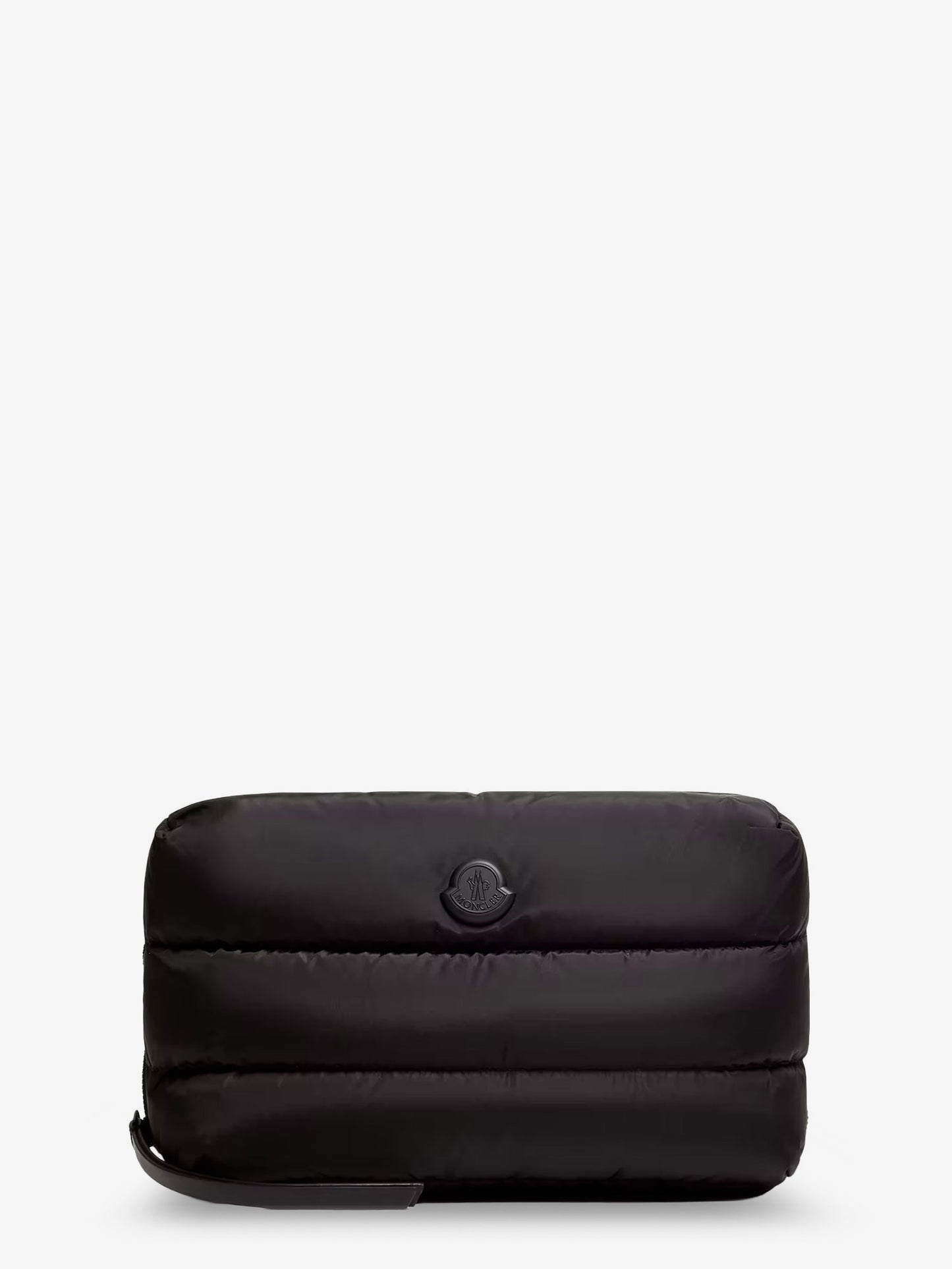 Nylon Caradoc beauty case with metal logo
