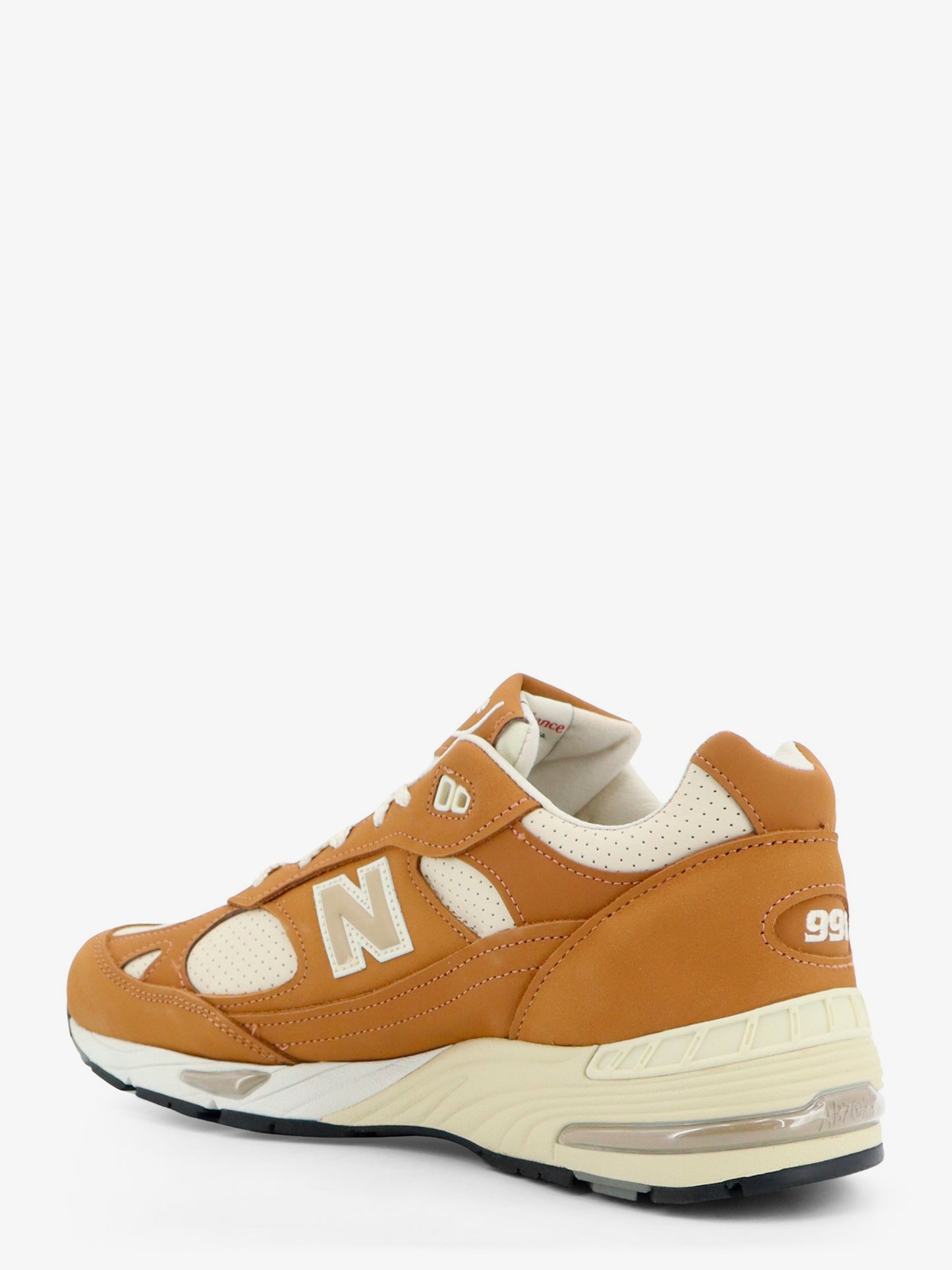 991 Tier leather sneakers with iconic side logo