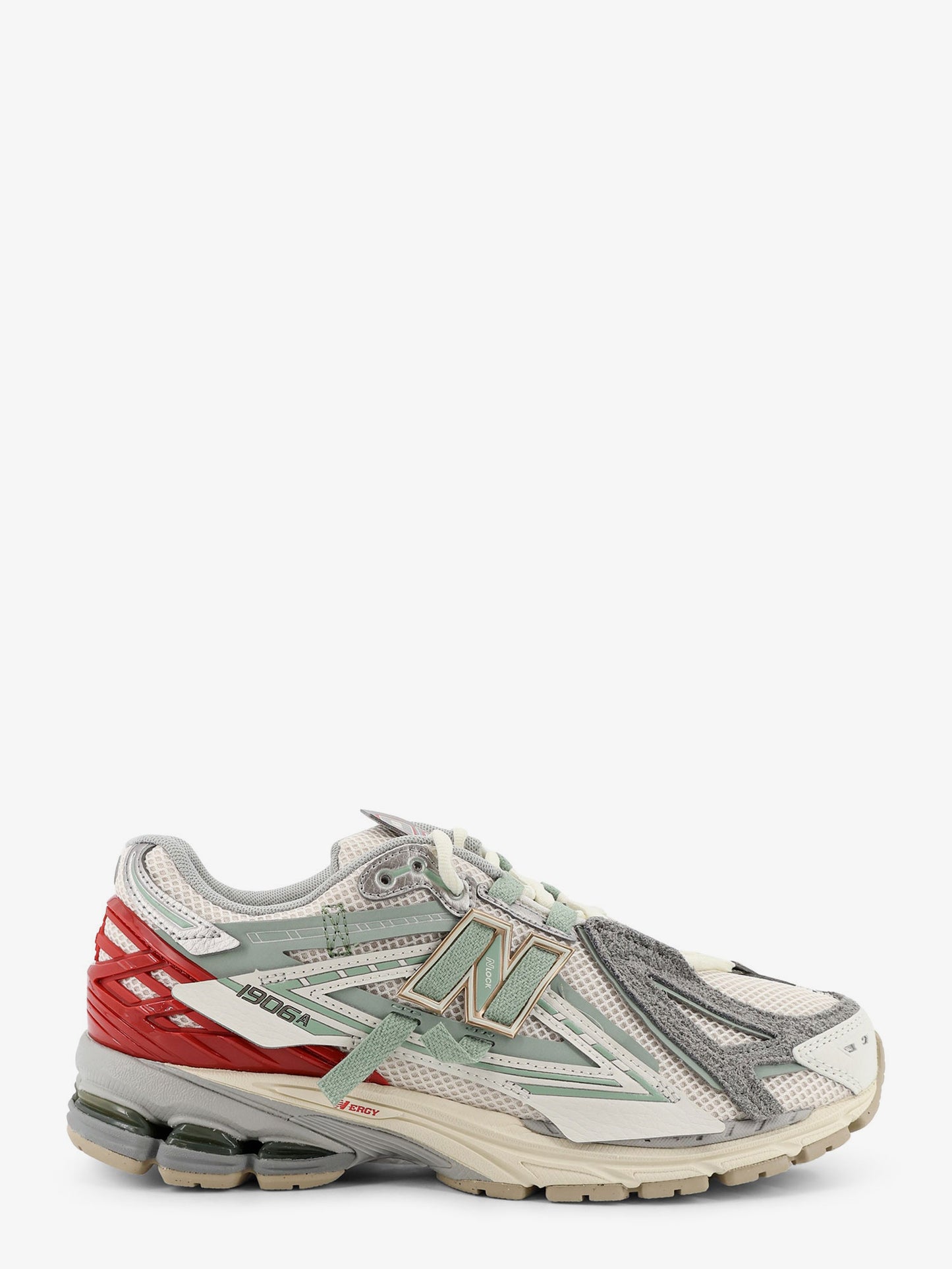 U19065 mesh sneakers with multicolor inserts