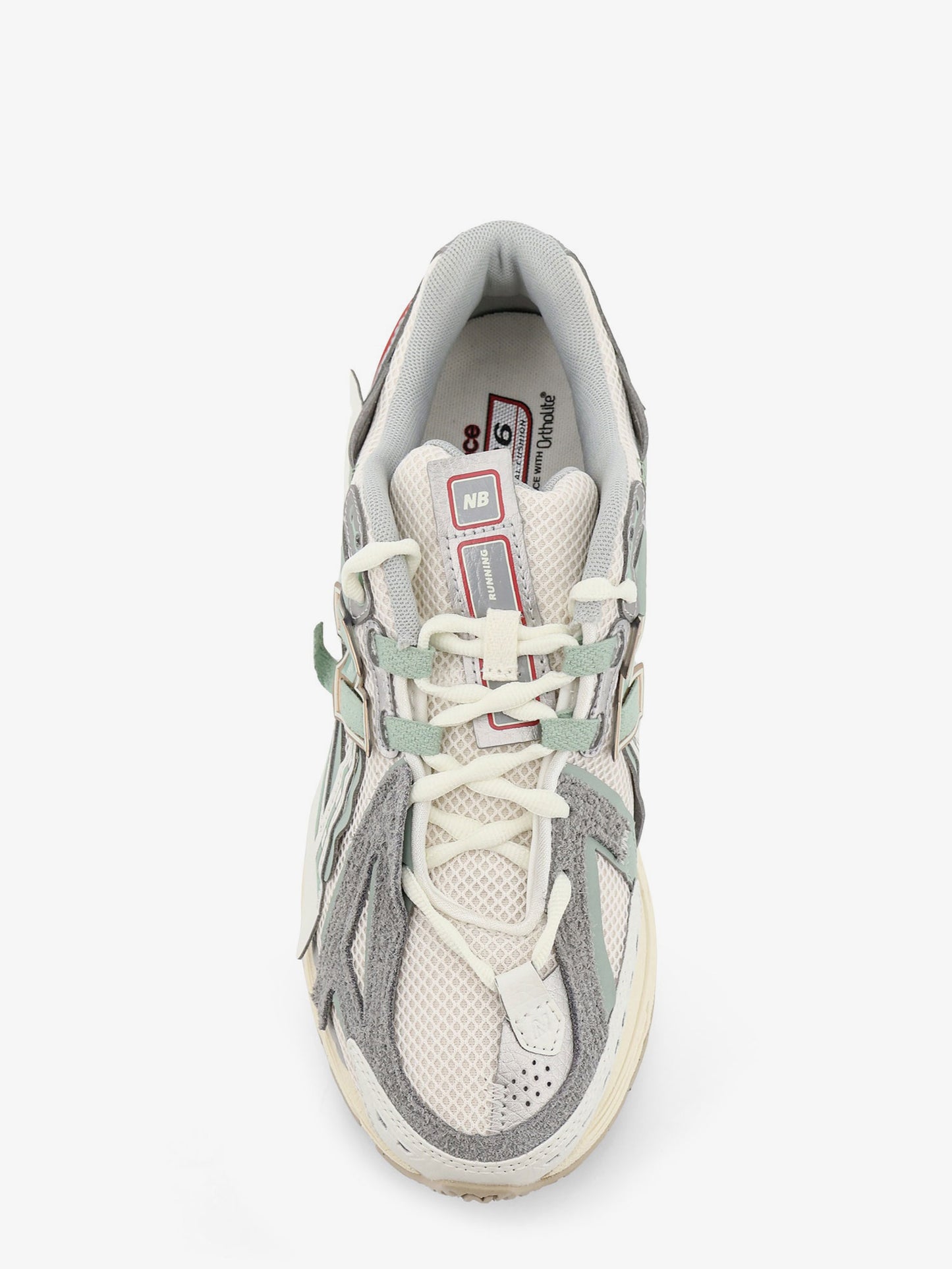 U19065 mesh sneakers with multicolor inserts