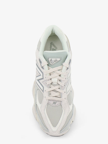 U90602 mesh and suede sneakers with embroidered logo thumbnail
