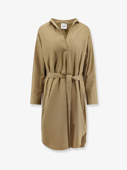 Cotton dress with belt thumbnail