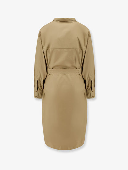 Cotton dress with belt thumbnail