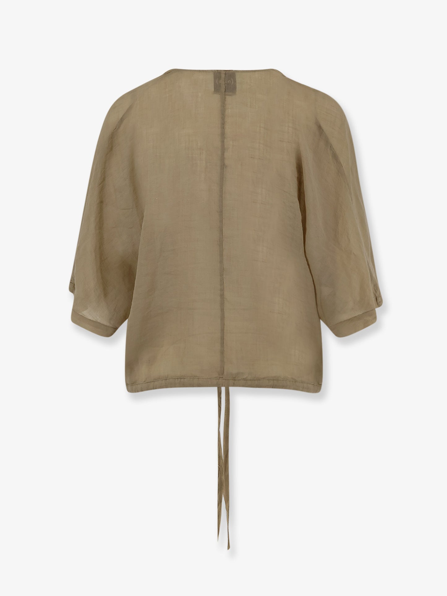 Linen blend shirt