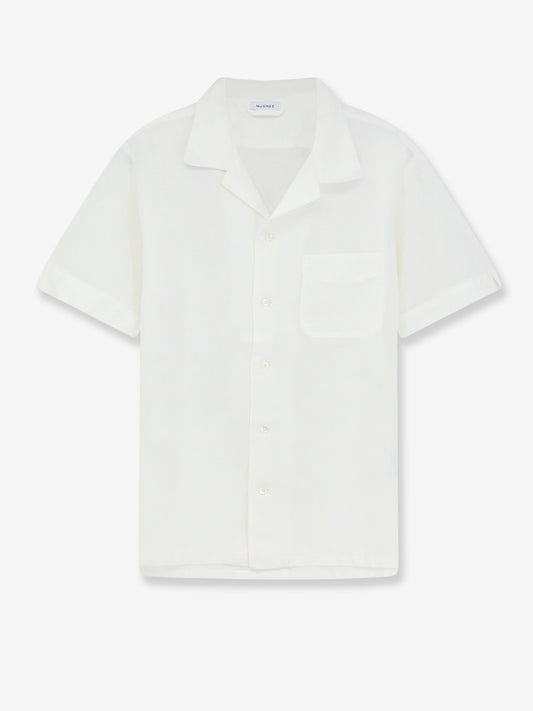 Camicia in lino e cotone