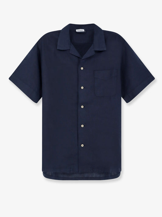 Camicia in lino e cotone