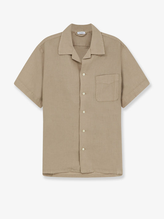 Camicia in lino e cotone