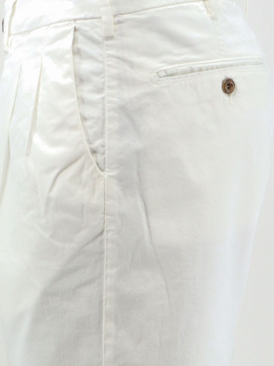 Stretch cotton bermuda shorts