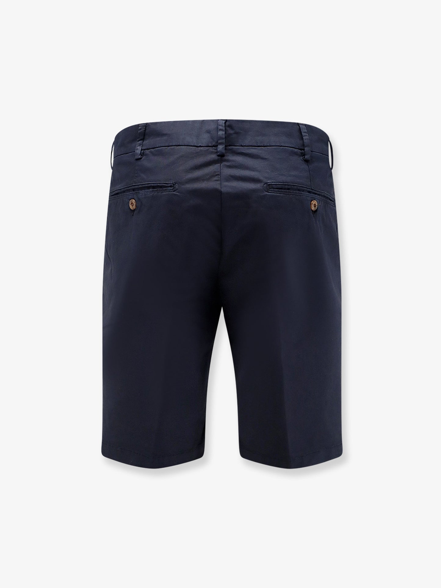 Stretch cotton bermuda shorts