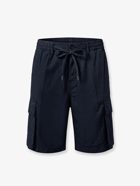 Cargo cotton bermuda shorts