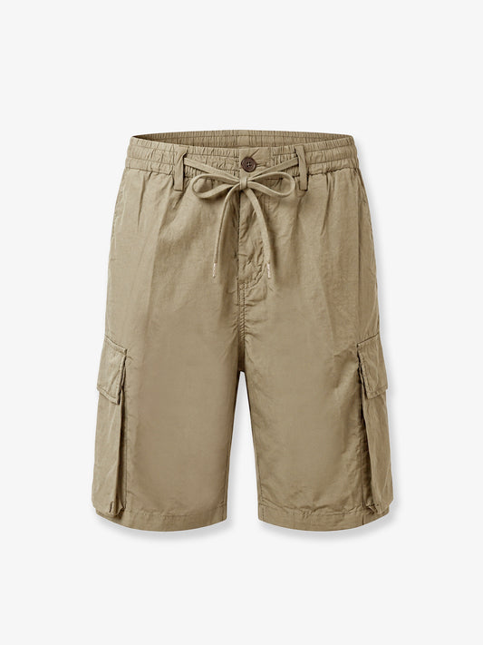 Cargo cotton bermuda shorts