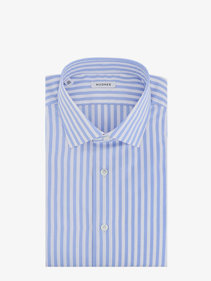 Camicia in cotone a righe thumbnail