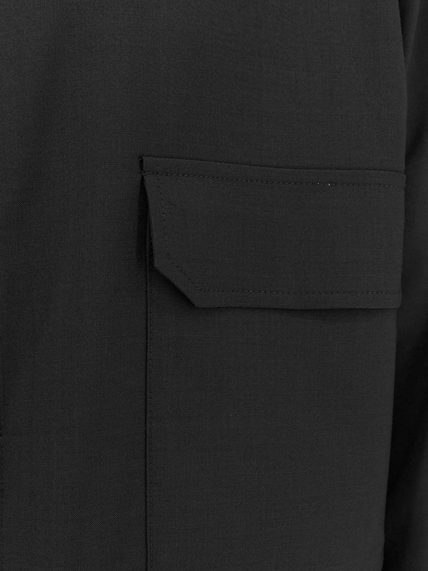 Wool blend jacket