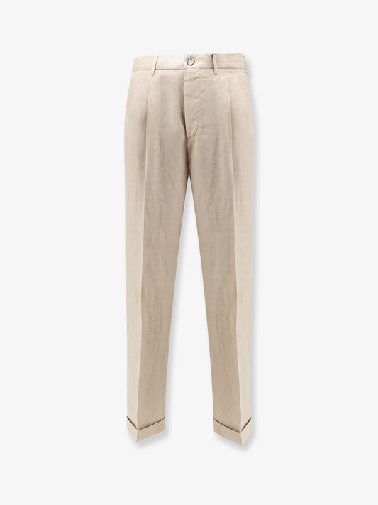 Clark-Fu linen trousers