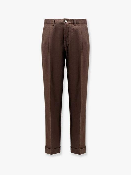 Clark-Fu linen trousers
