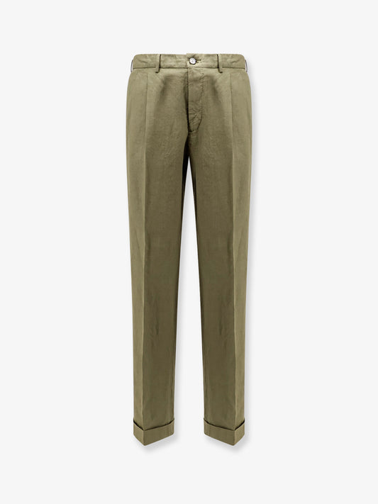 Clark-Fu linen trousers