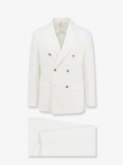 Double-breasted linen suit thumbnail
