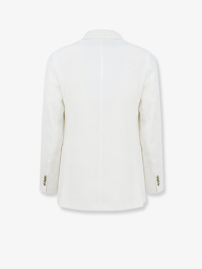Double-breasted linen suit thumbnail