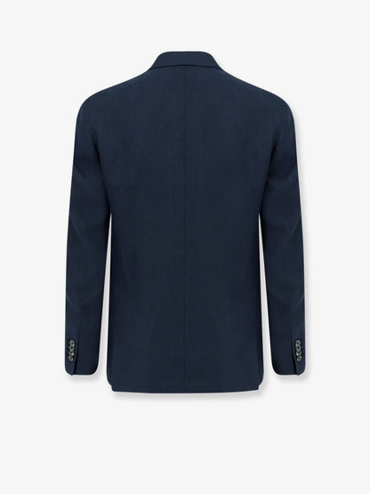 Double-breasted linen suit thumbnail
