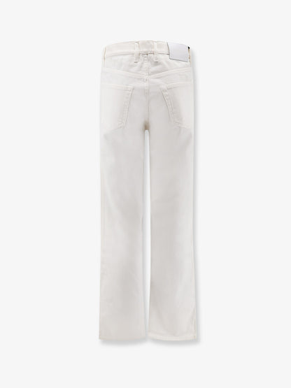 White denim trousers thumbnail