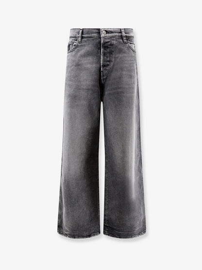Grey denim trousers thumbnail
