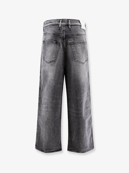 Grey denim trousers thumbnail