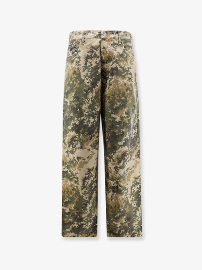 Cotton jeans with camouflage pattern thumbnail