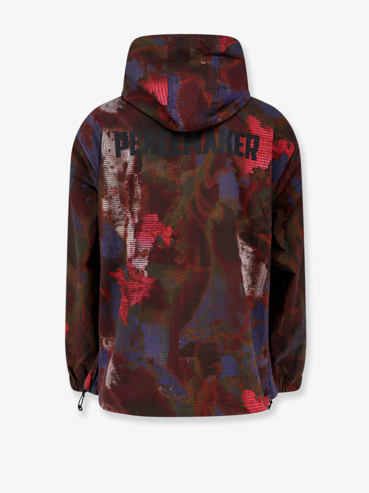 Technical multicolor cotton jacket