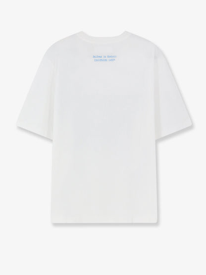 T-shirt in cotone con stampa floreale thumbnail